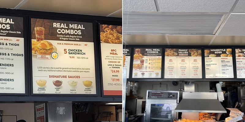 Church's Texas Chicken Menu