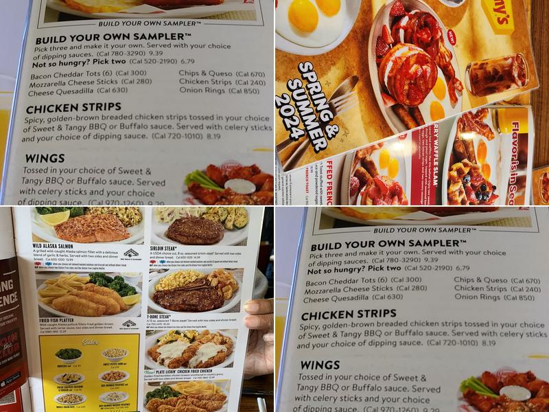 Denny's Menu