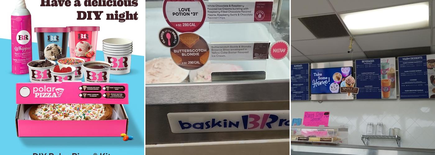 Baskin-Robbins Menu