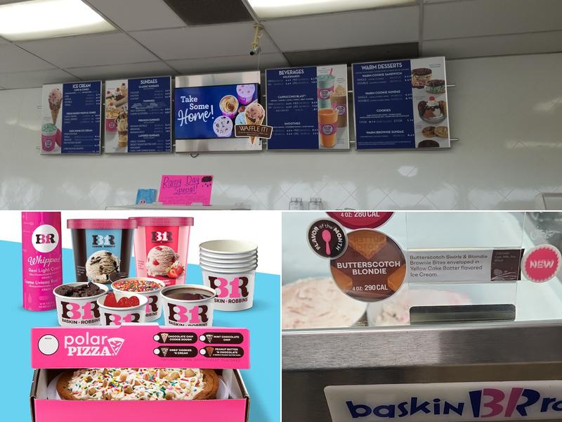 Baskin-Robbins Menu