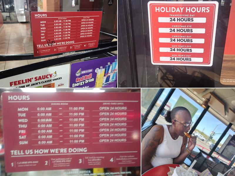 Jack in the Box Menu