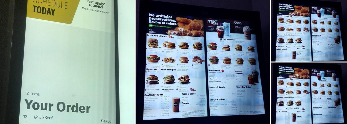McDonald's Menu
