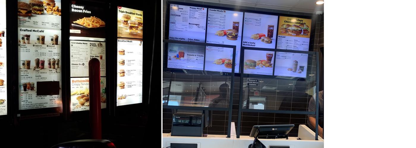 McDonald's Menu
