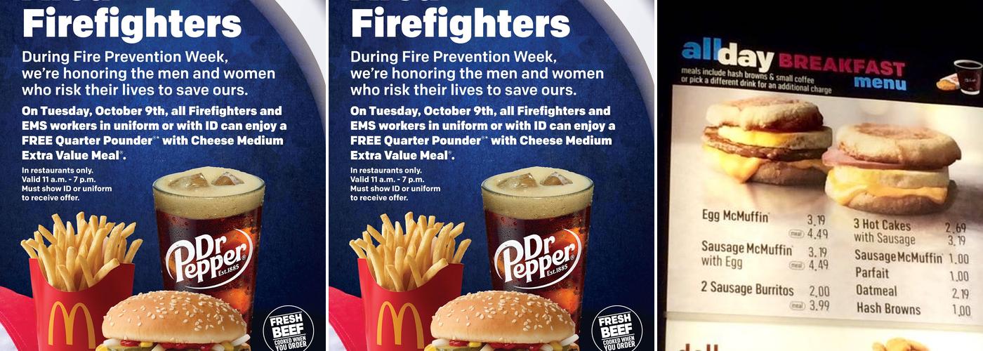 McDonald's Menu
