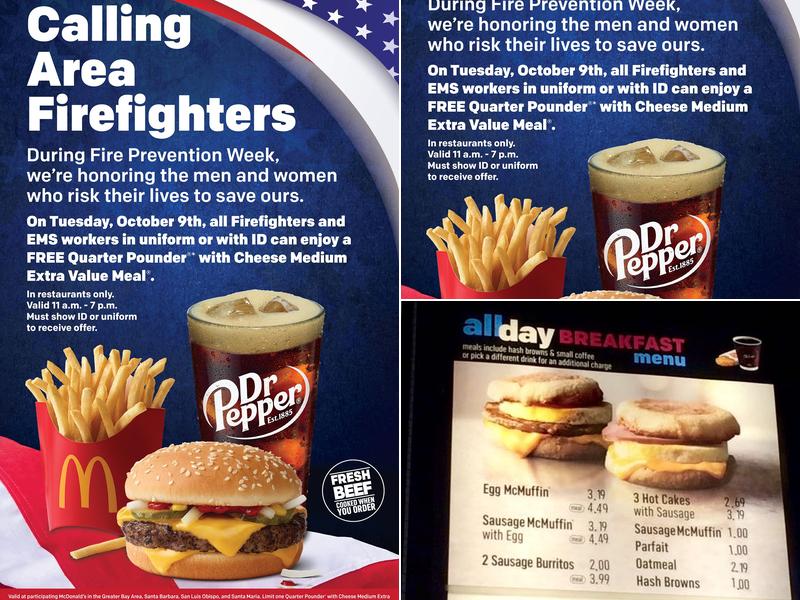 McDonald's Menu