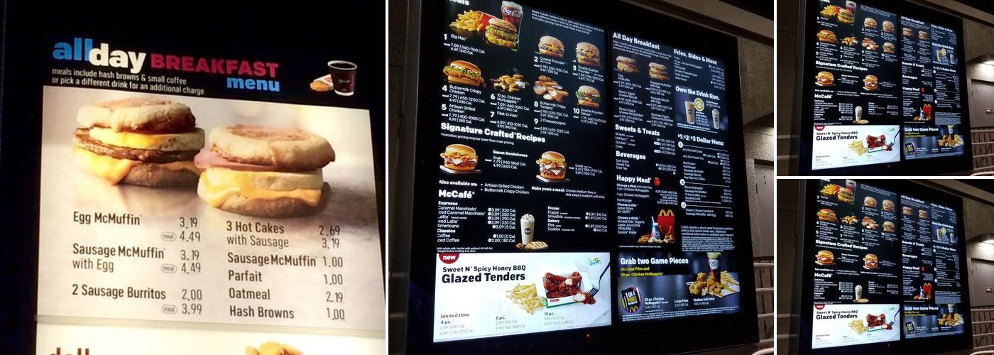McDonald's Menu
