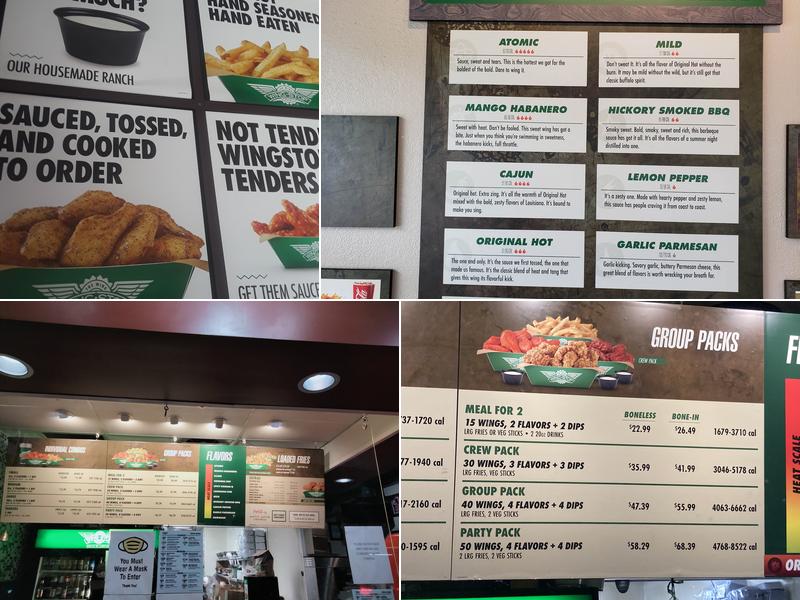 Wingstop Menu