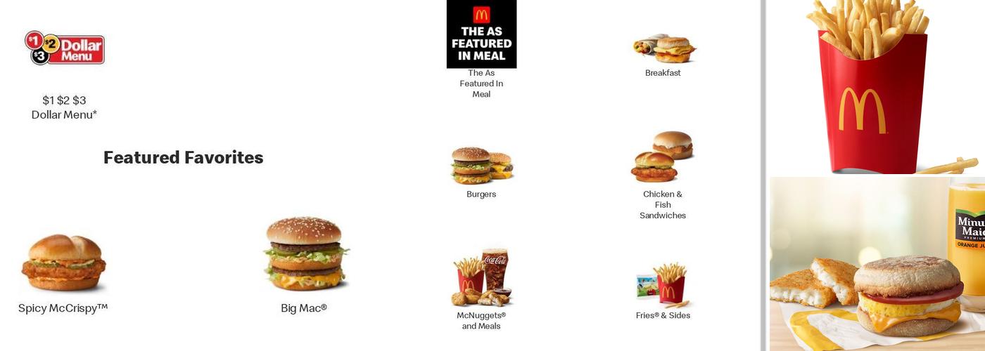 McDonald's Menu
