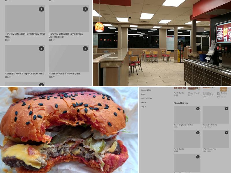 Burger King Menu