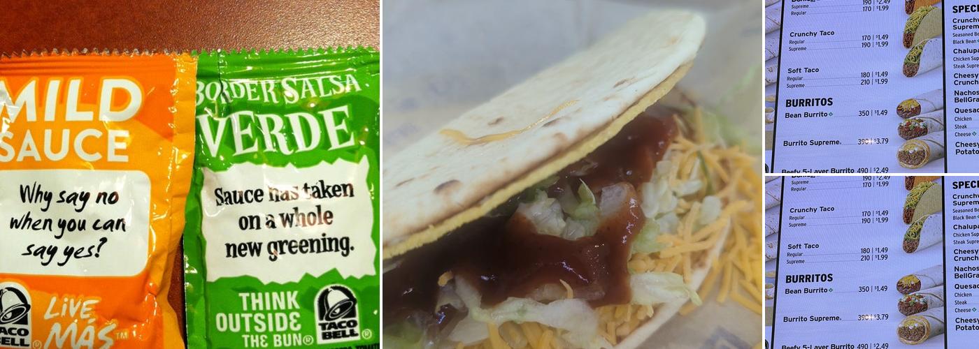 Taco Bell Menu