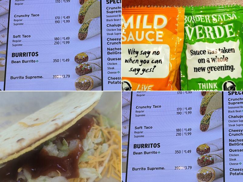 Taco Bell Menu