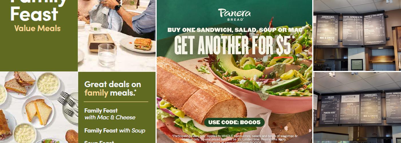 Panera Bread Menu