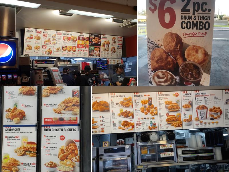 KFC Menu