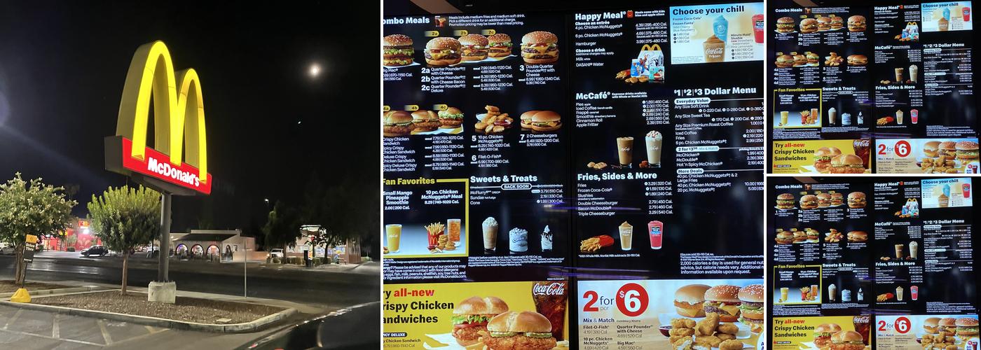 McDonald's Menu