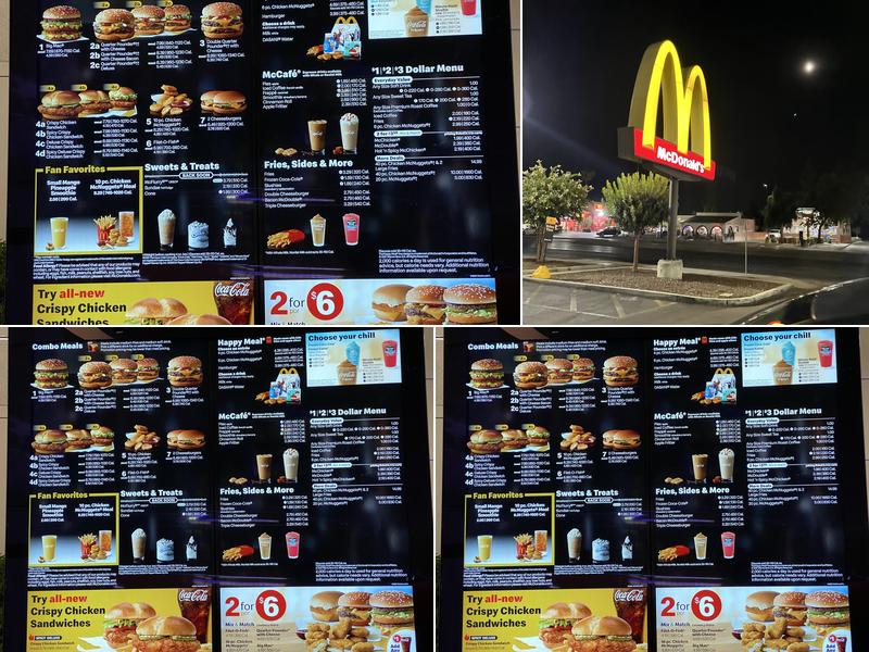 McDonald's Menu