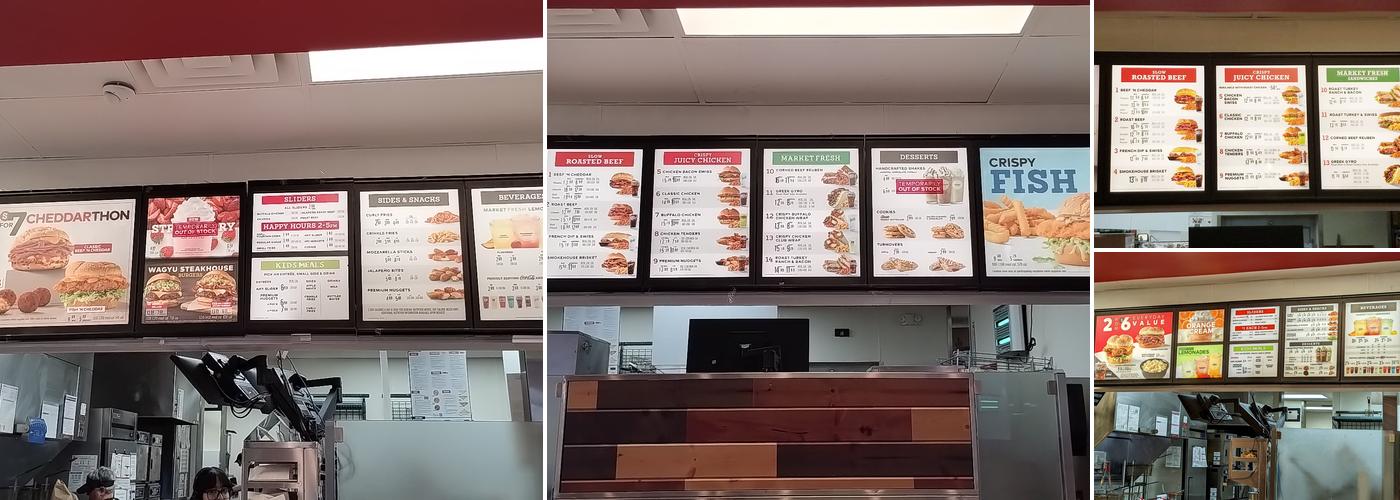 Arby's Menu