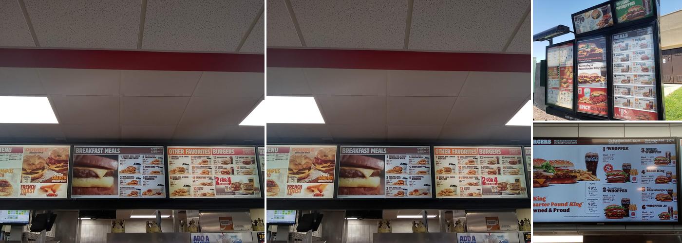 Burger King Menu