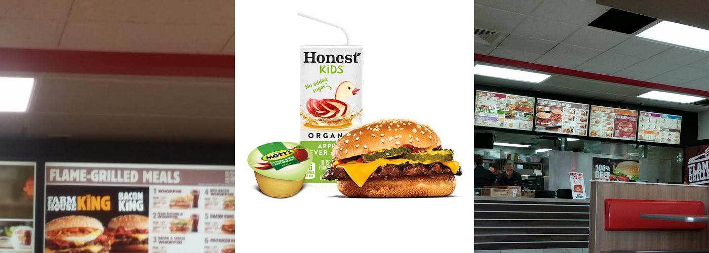 Burger King Menu