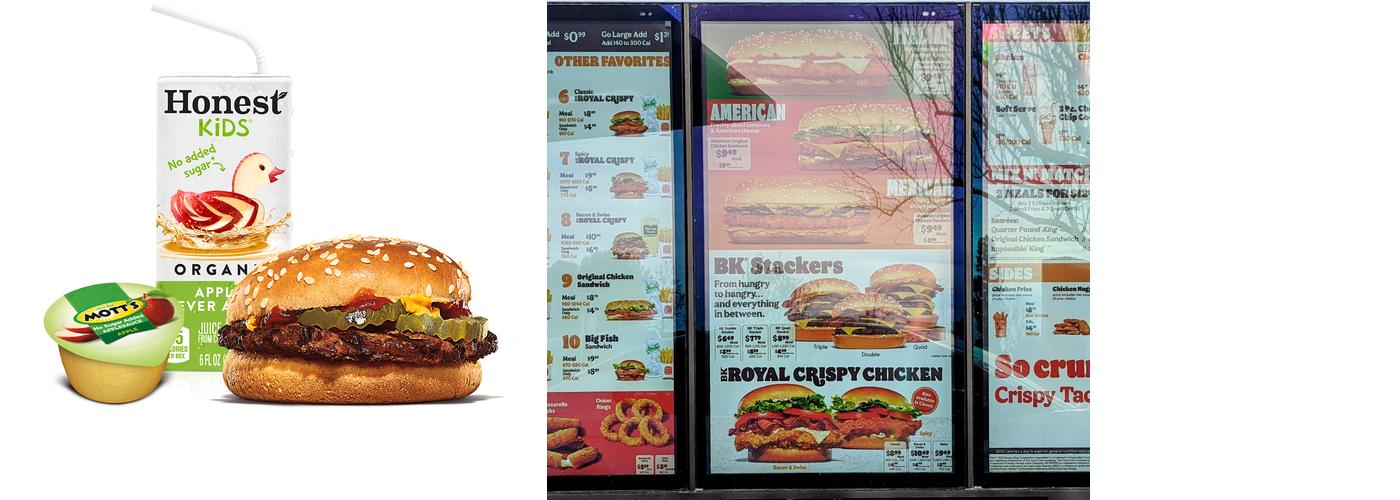 Burger King Menu