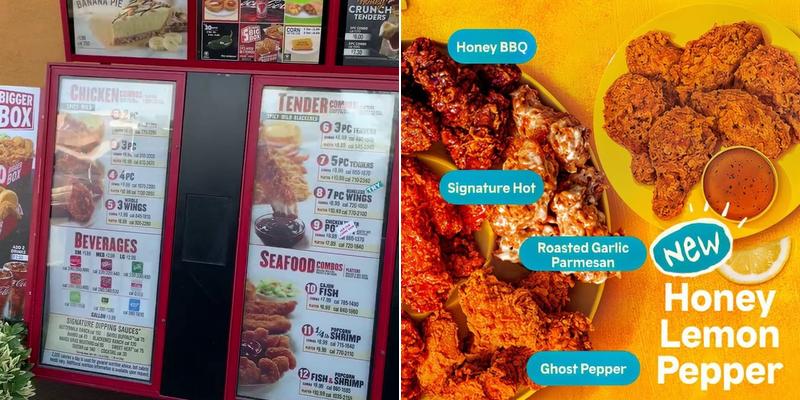 Popeyes Louisiana Kitchen Menu