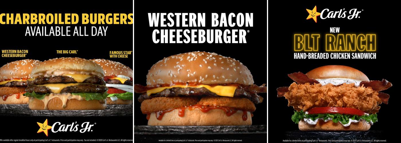 Carl’s Jr. Menu