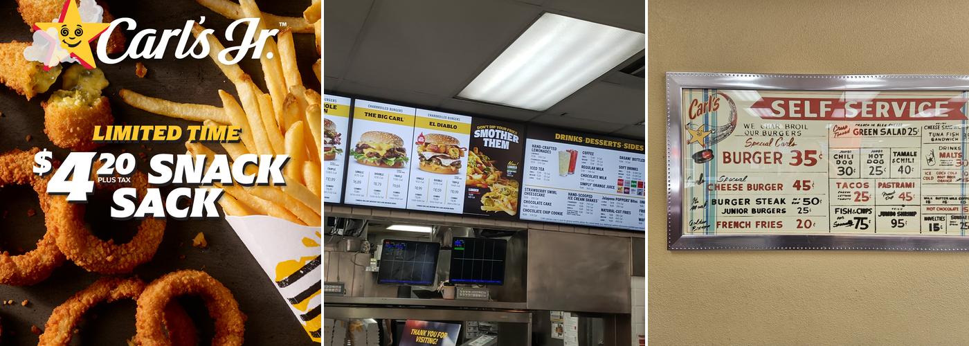 Carl’s Jr. Menu