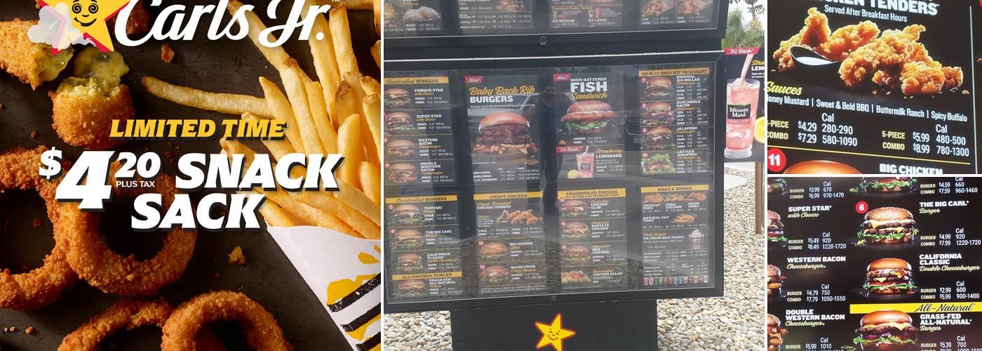 Carl’s Jr. Menu