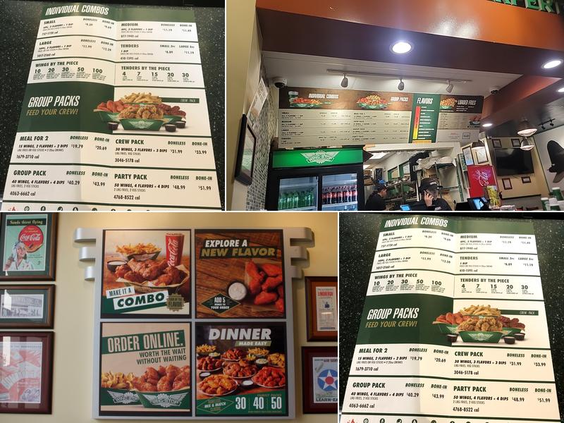 Wingstop Menu