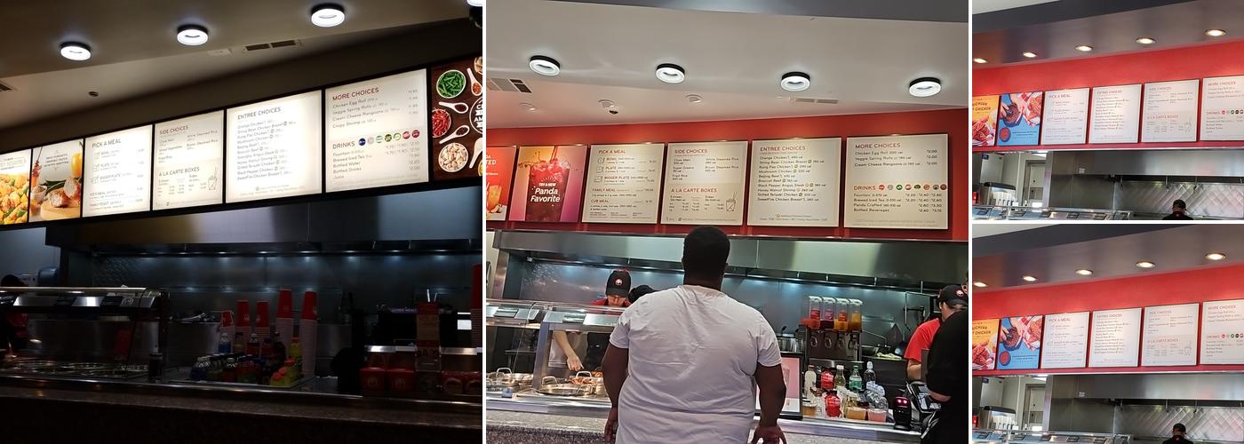 Panda Express Menu