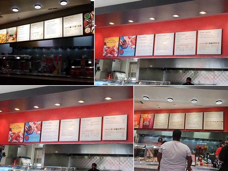 Panda Express Menu