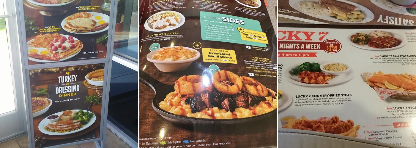 Denny's Menu