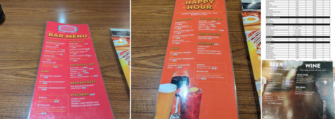 Denny's Menu
