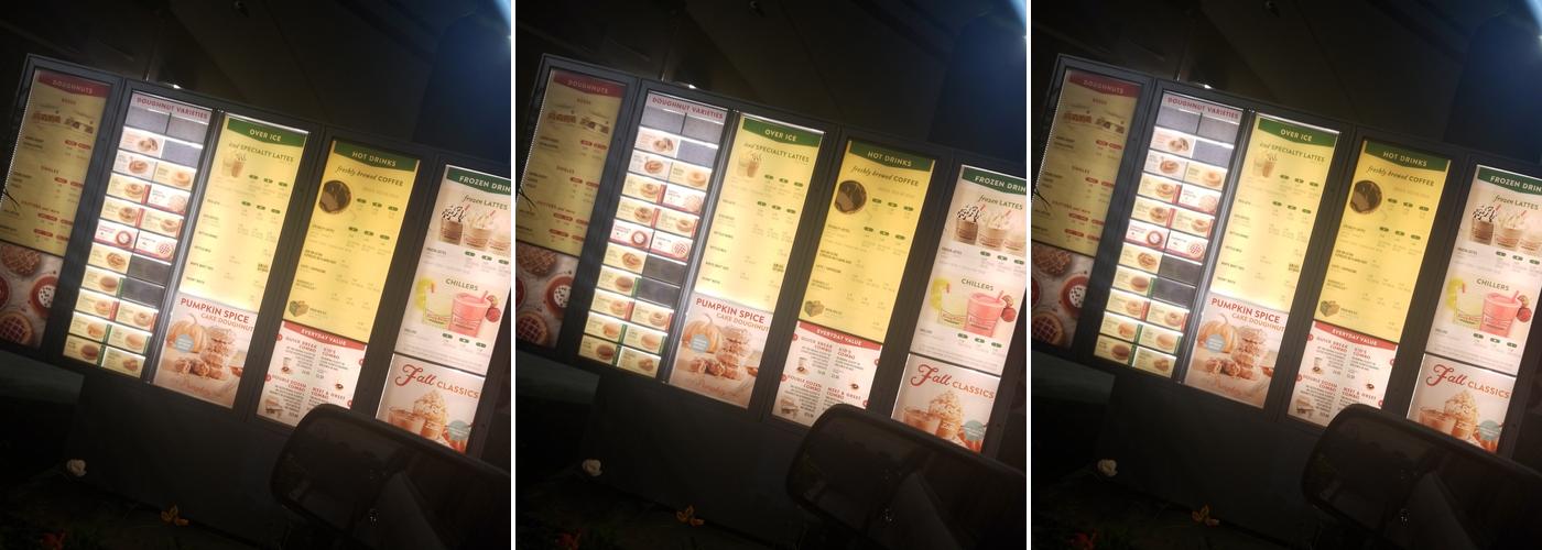 Krispy Kreme Menu