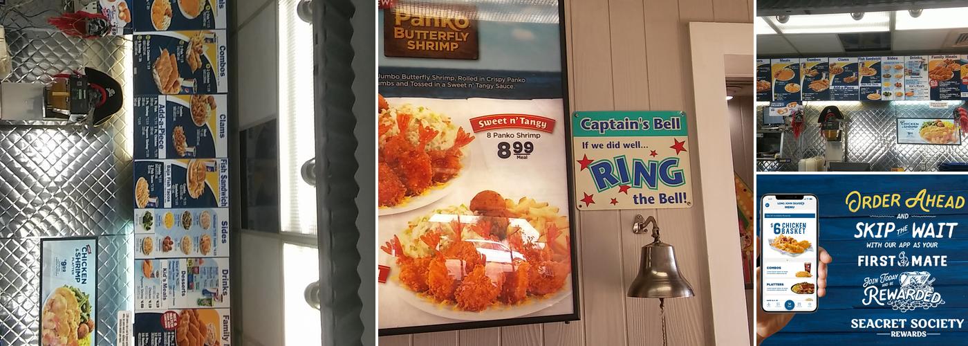 Long John Silver's Menu