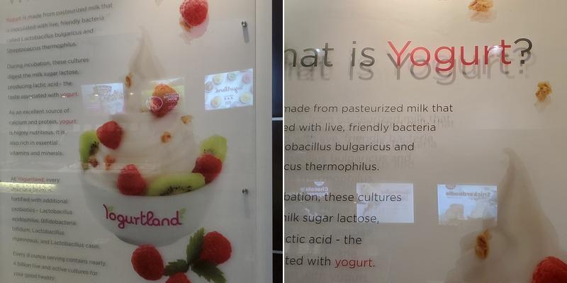 Yogurtland Bakersfield Menu