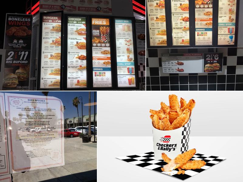 Checkers Menu