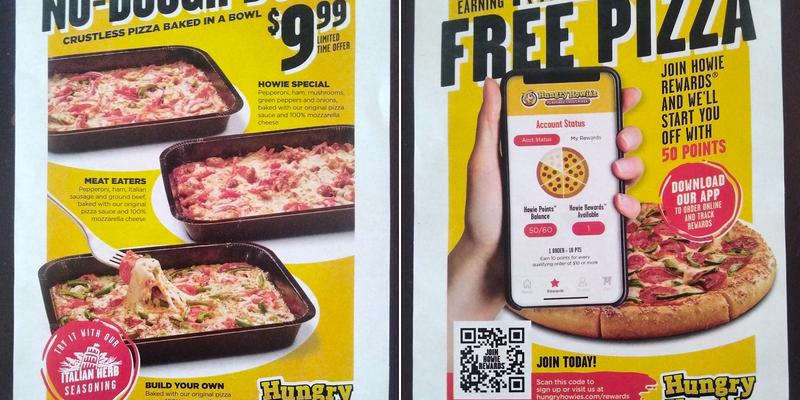 Hungry Howie's Pizza Menu