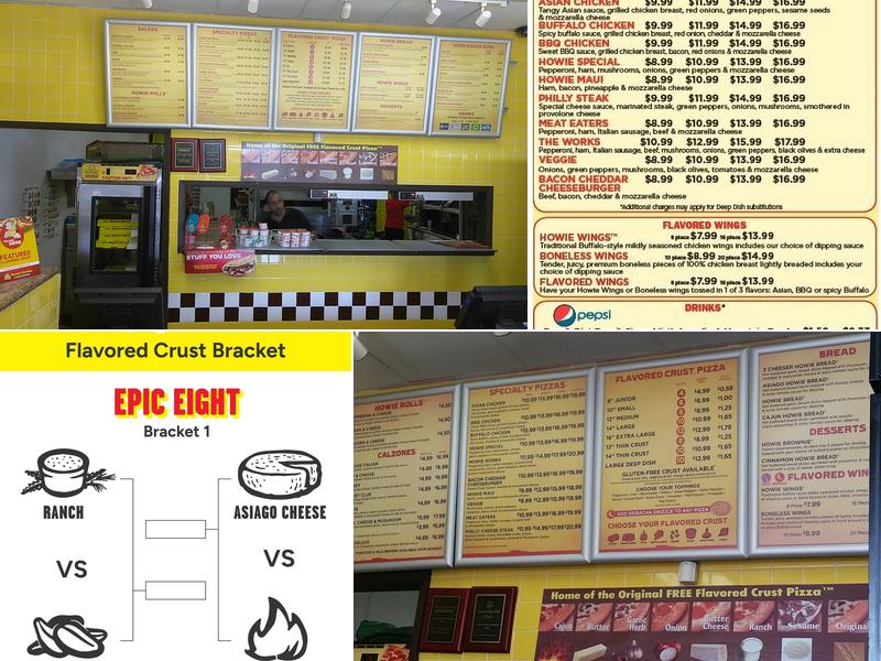 Hungry Howie's Pizza Menu