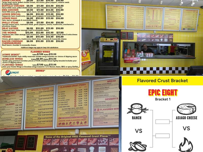 Hungry Howie's Pizza Menu