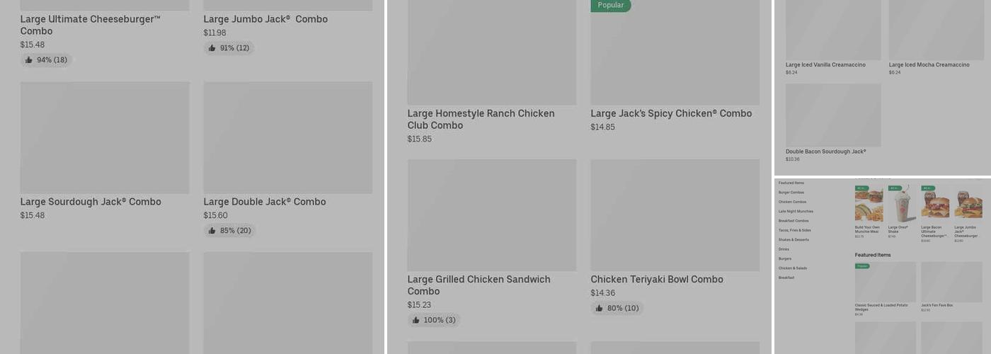 Jack In The Box Menu