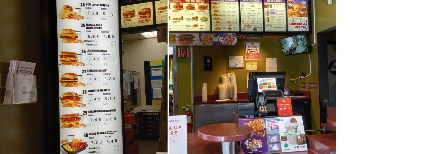 Jack In The Box Menu