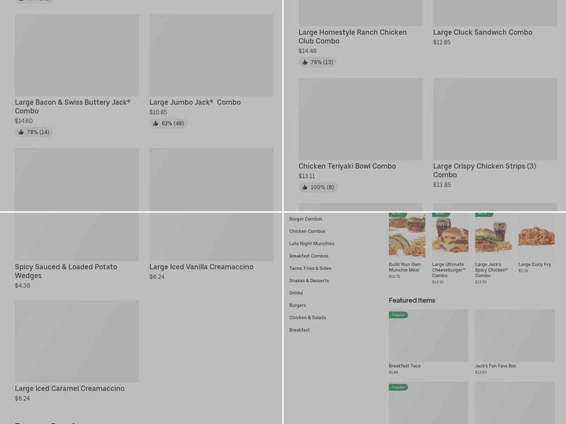 Jack In The Box Menu