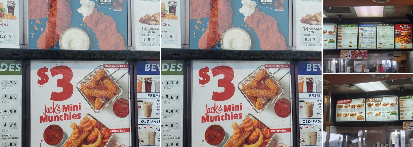 Jack in the Box Menu