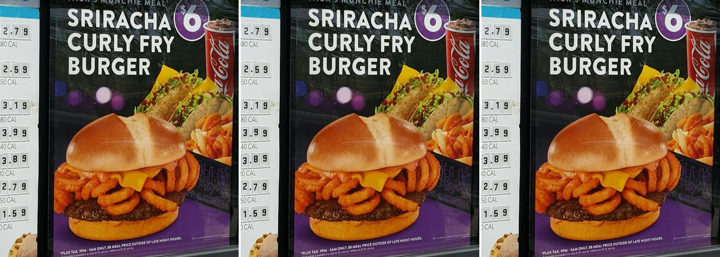 Jack In The Box Menu