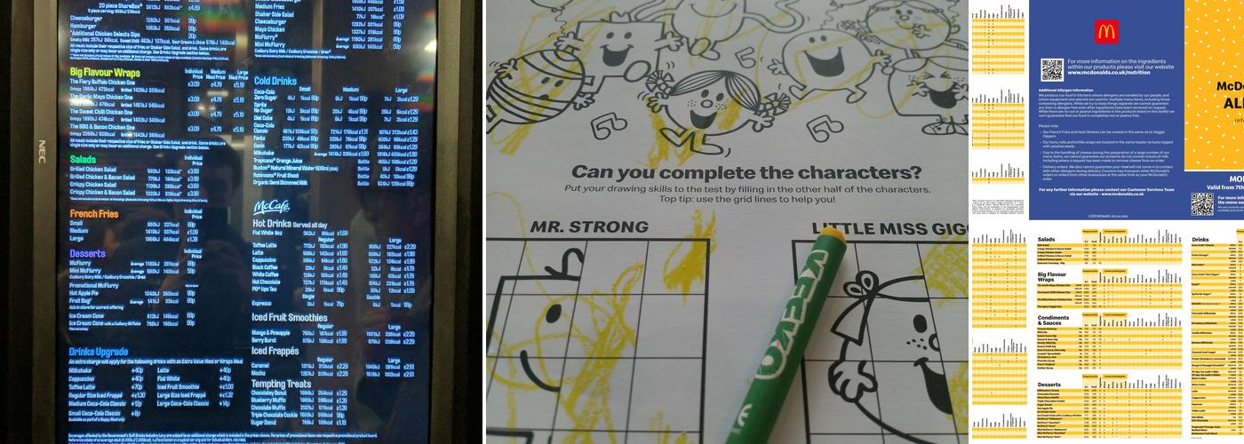 McDonald's Menu