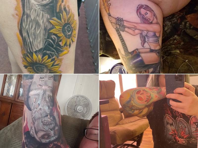 Sleeve Weasels Tattoo's