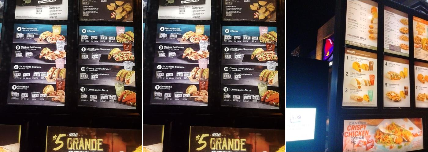 Taco Bell Menu