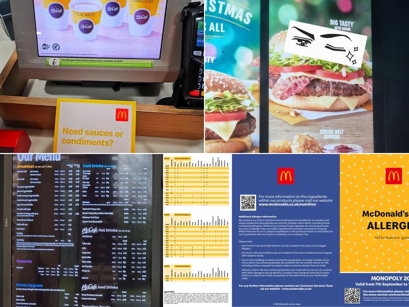 McDonald's Menu