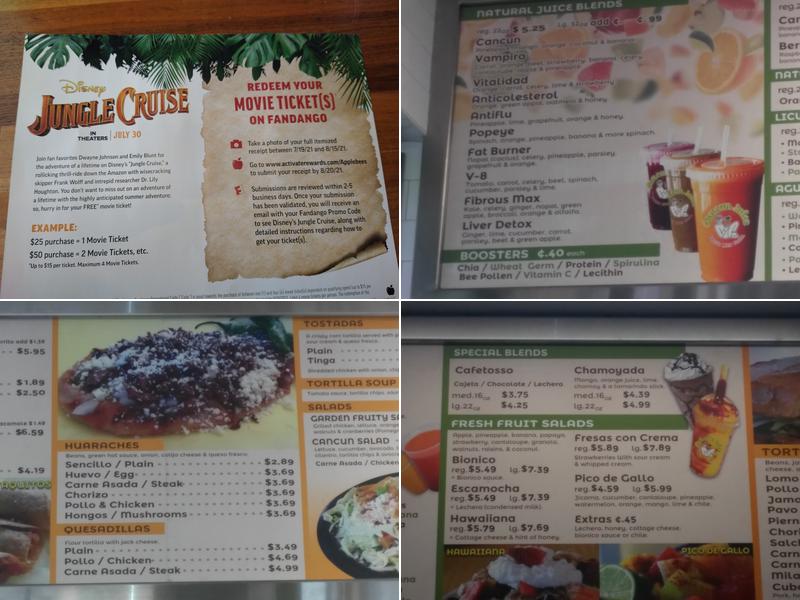 Applebee's Grill + Bar Menu