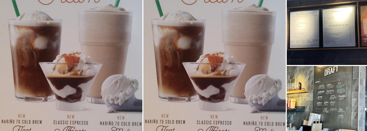 Starbucks Menu